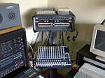  drum machine 1, compressor 1, enhancer, patch bay and mixer 