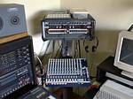  drum machine 1, compressor 1, enhancer, patch bay and mixer 